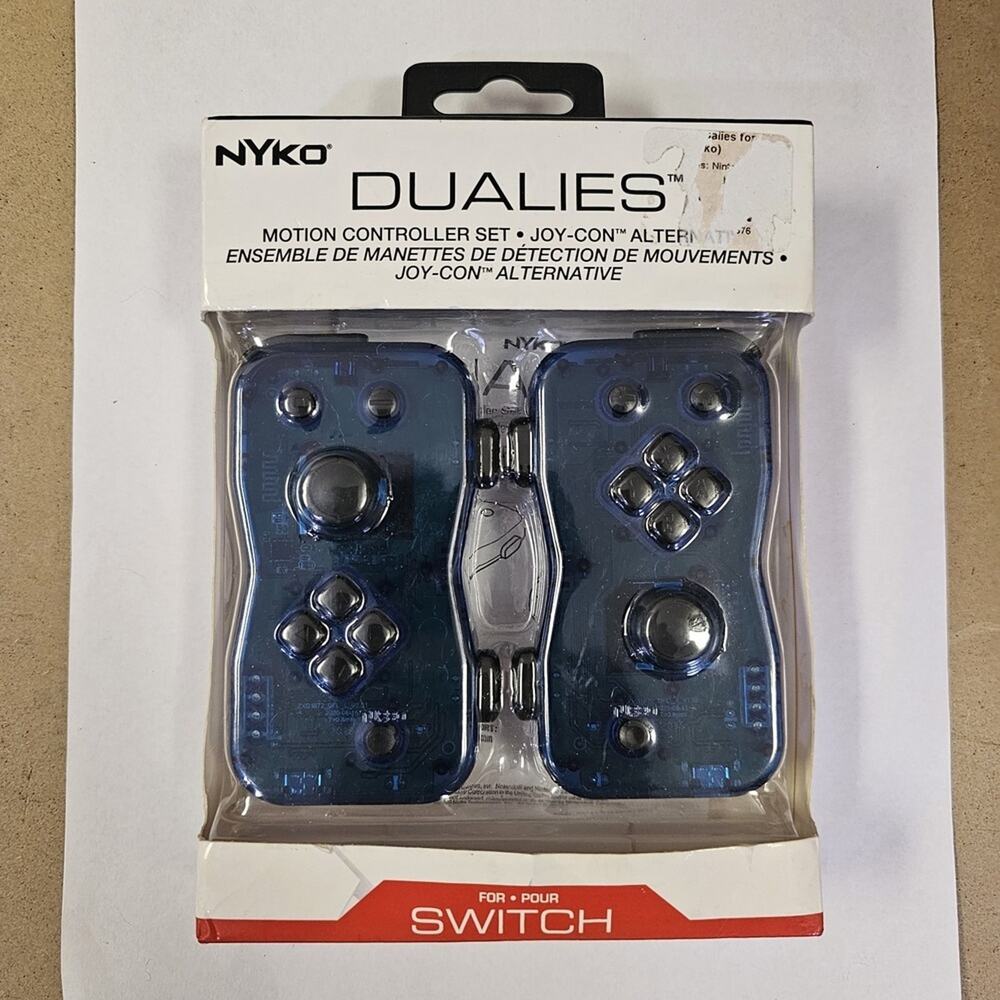 Nyko Dualies Motion Controllers Set for Nintendo Switch- Joy Con Alternative